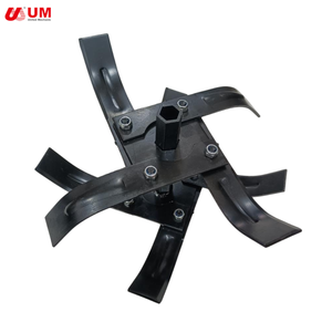 UM-TP267 Lame de déchaumage monobloc pour <span class=keywords><strong>motoculteur</strong></span> rotatif, outil agricole robuste à remplacement manuel - Product Image 3