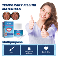 Nouveauté : Kits de prothèses dentaires multi-usages pour le blanchiment des dents, corrigeant le sourire, prothèses naturelles, prothèses dentaires moulées, fausses dents