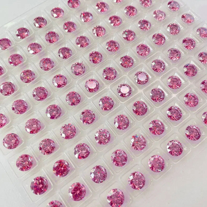 بيع مباشر من مصنع SICGEM لأحجار الموزانيت الوردية المستديرة ذات القطع البراق، أحجار موزانيت ملونة مخصصة بالجملة - Product Image 6