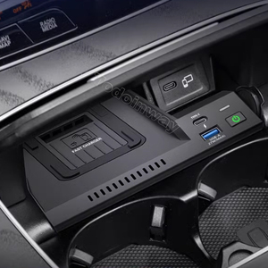 <span class=keywords><strong>Chargeur</strong></span> rapide <span class=keywords><strong>sans</strong></span> <span class=keywords><strong>fil</strong></span> pour <span class=keywords><strong>iPhone</strong></span> Support pour téléphone portable pour Mercedes Benz W213 Classe E E200 E300 E260 2017-2022 Intérieur - Product Image 1