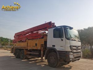 M38-5 38M Máy Móc Trung Quốc Đã Qua Sử Dụng Bơm Xe Tải Xe Tải Gắn BƠM BÊ TÔNG Putzmeister Giá Xe Hơi - Product Image 5