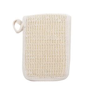 Éponge de bain ovale moderne en filet de lin pour la mousse de savon, nettoyage corporel en profondeur, outil exfoliant entièrement naturel pour usage domestique - Product Image 6