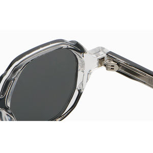 Luxuriöse Retro-Sonnenbrille mit Eckigem Rahmen 2026 Damen-Sonnenbrille Herren-Brille Kunststoff-Sonnenbrille - Product Image 5