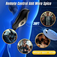 Fernbedienung Anal Plug Thrust ing Vib rating Männliches Prostata-Massage gerät Vibrator-Modi G-Punkt-Stimulator Wasserdichtes echtes Sexspielzeug