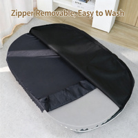 Canapé-lit pour animaux de compagnie, détachable et lavable, épais, chaud et confortable, pour chiens et chats de taille moyenne à grande