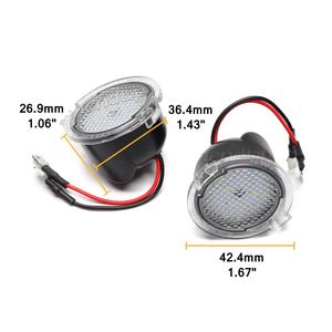 Luces de Charco para Espejo Lateral Blancas para <span class=keywords><strong>Ford</strong></span> F150 Raptor Edge Explorer Taurus Fusion <span class=keywords><strong>Lincoln</strong></span> <span class=keywords><strong>Mark</strong></span> MKX, Lámparas para Debajo del Espejo - Product Image 5