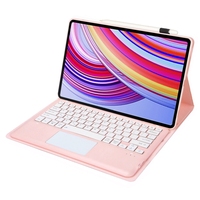 A0N11-A clavier de tablette PC sans fil détachable pour Xiaomi Redmi Pad Pro 12.1 étui pour tablette en cuir d'agneau TPU avec pavé tactile