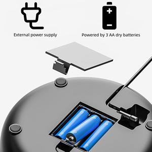 Distributeur automatique de nourriture <span class=keywords><strong>pour</strong></span> chats et chiens 4L avec contrô<span class=keywords><strong>le</strong></span> des portions par <span class=keywords><strong>application</strong></span> téléphonique, alimentation saine sans obstruction - Product Image 5