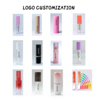 OEM et ODM nouvelle production de haute qualité 3ml clair comme forme de capsule tubes de brillant à lèvres vides LG9112 surface en plastique imprimée