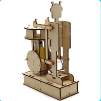 Kit de montage de robot batteur activé par le son OKYN-Y2851, expérience scientifique STEM, jouet éducatif