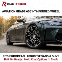 Jantes forgées de luxe 19-22 pouces, fines, à 5 branches, en alliage 6061 T6, économisez 25 % par rapport aux sur mesure pour BMW X3 X5 X6 X7 Séries 3 5 7 M, certifiées DOT