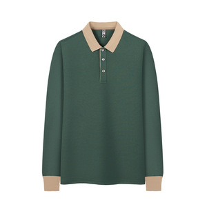 Personalizzi le <span class=keywords><strong>Polo</strong></span> da uomo a <span class=keywords><strong>maniche</strong></span> <span class=keywords><strong>lunghe</strong></span> da uomo, Designer, taglie forti, camicie a <span class=keywords><strong>maniche</strong></span> <span class=keywords><strong>lunghe</strong></span> in poliestere, magliette Unisex per Wok Casual - Product Image 5