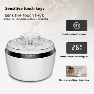 Distributore di acqua per animali domestici a induzione intelligente nuovo filtro a temperatura costante a ciclo automatico per acqua corrente per gatti potenza di carica - Product Image 5