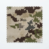 Tissu Pongee enduit 65% polyester 35% coton, camouflage, ripstop, coupe-vent, résistant aux déchirures, tissé, pour vêtements d'extérieur