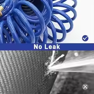 Tuyau d'arrosage mural télescopique rétractable en spirale anti-abrasion de haute qualité, léger, en EVA, modèle FEIHU FH, pression de 4 à 6 bars - Product Image 3