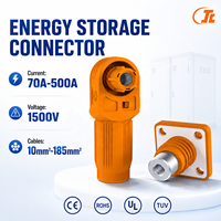Connecteur de stockage d'énergie haute intensité 70A-500A ABS 1500V DC, prise, bornier, étanche IP67 pour système de stockage d'énergie