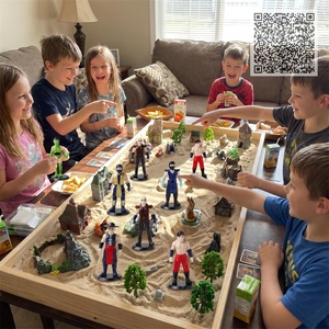 Statua del Guerriero <span class=keywords><strong>Mortal</strong></span> <span class=keywords><strong>Kombat</strong></span>, Figurina da Collezione per Sala Giochi, Regalo per l'Industria E-sports, Decorazione Retrò per Sala Giochi - Product Image 4