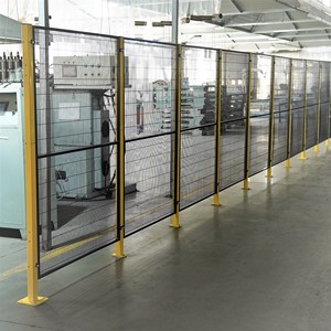 Vallas enmarcadas de seguridad para máquinas básicas y fuertes <span class=keywords><strong>METALTEC</strong></span> 6 'de altura Montaje rápido - Product Image 5