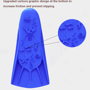 <span class=keywords><strong>Aletas</strong></span> de Silicona para Natación y Buceo, Paletas de Entrenamiento, <span class=keywords><strong>Aletas</strong></span> de Goma Suave para Pies, para Entrenamiento de Natación y Buceo - Product Image 3