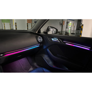 ชุดไฟตกแต่งภายในรถยนต์แบบกำหนดเองสำหรับ Audi A3/S3 ปี 2019-2020 Symphony LED ไฟบรรยากาศแผงหน้าปัดและประตู ผลิตจากโรงงาน - Product Image 4