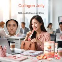 Complément alimentaire en bâtonnets de gelée, formule personnalisée, saveur fruitée, emballage en boîte, sachet, pochette à bec verseur, OEM, ODM, marque privée, fourniture