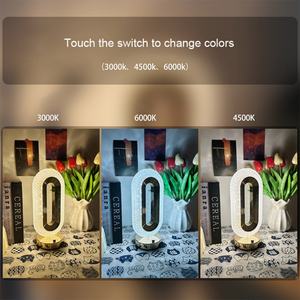 Lampe de table LED tactile rechargeable USB pour restaurant, chevet, salon, chambre à coucher, veilleuse - Product Image 3