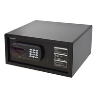Casier électronique numérique en métal Coffre-fort motorisé pour chambre d'hôtel Serrure numérique électronique pour la sécurité à domicile Coffre-fort pour ordinateur portable pour hôtels