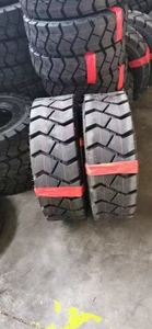 إطارات مطاطية صلبة 28*9-15 لرافعة شوكية، ملحقات وإكسسوارات إطارات هوائية 28×9-10، لرافعة شوكية كهربائية أو ديزل 3 طن - Product Image 4