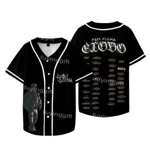 Traje <span class=keywords><strong>de</strong></span> pluma <span class=keywords><strong>de</strong></span> peso personalizado camiseta <span class=keywords><strong>de</strong></span> béisbol Exodo doble P jersey <span class=keywords><strong>de</strong></span> béisbol camiseta <span class=keywords><strong>de</strong></span> béisbol peso pluma - Product Image 1