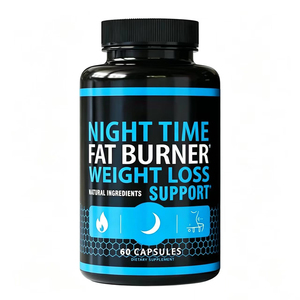 Productos de Belleza para Quemar Grasa Nocturna, Suplementos Herbales en Cápsulas (60), Ingredientes Naturales que Favorecen la Pérdida de Peso y el Metabolismo - Product Image 1