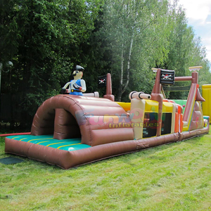 <b>Large</b> outdoor kids bounce house commercial jumping castle <b>inflatable</b> soccer obstacle course for adults - Product Image 2