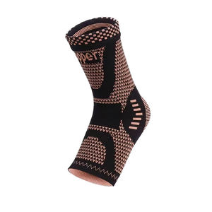 Manchon de compression professionnel infusé au cuivre pour fasciite plantaire, soutien de la cheville, chaussette de récupération pour le fitness et le soulagement de la douleur - Product Image 3