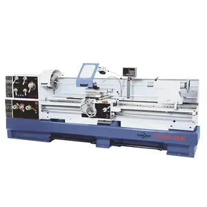 Máquina de torno universal C6266 para indústria de máquinas de torneamento, torno de trabalho pesado, torno de ferramentas com furo grande, 2000 mm