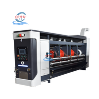 Nueva Impresora Flexográfica de Alta Velocidad, Totalmente Automática, Multicolor, para Cajas de Cartón Corrugado, Ranuradora, Troqueladora, Portátil, para la Fabricación de Cajas de Cartón