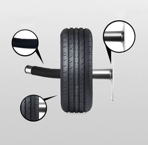 Supporto appendibiciclette da parete per garage, gancio appendioggetti salvaspazio per pannello forato - Product Image 5