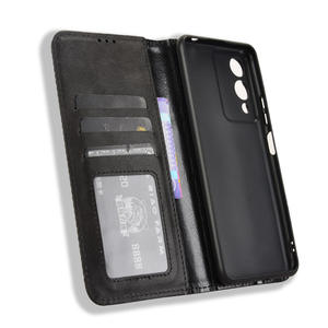 Pour étui portefeuille <span class=keywords><strong>Cubot</strong></span> A10, support de porte-cartes en cuir PU d'affaires fermeture magnétique Flip Folio couverture de téléphone portable pour <span class=keywords><strong>Cubot</strong></span> A10 - Product Image 4