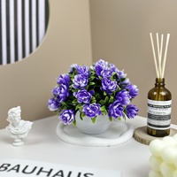 Kunststof kunstbloemen, nep bonsai in pot, INS-stijl design, decoratie voor binnen en buiten, foto props, slaapkamer, woonkamer, kantoor