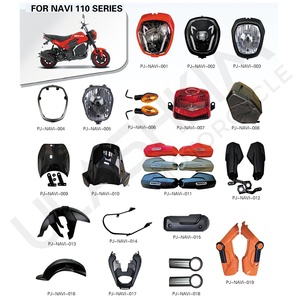 Accesorios <span class=keywords><strong>para</strong></span> Motocicletas Aptos <span class=keywords><strong>para</strong></span> <span class=keywords><strong>Honda</strong></span> NAVI110, Piezas Exteriores, Piezas de Plástico, Faros Delanteros, Guardabarros, Cubiertas Laterales, Parabrisas - Product Image 3
