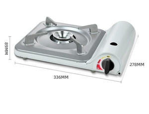 Réchaud à <span class=keywords><strong>gaz</strong></span> propane portable en acier inoxydable léger de 3,5 KW, simple, avec design magnétique, pour la cuisine en plein air et le <span class=keywords><strong>camping</strong></span> - Product Image 6