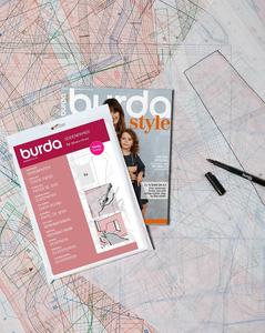 Papier de soie de style Burda |   Tracé semi-transparent |   Recyclable |   5 grandes feuilles 110x150cm rose |   Reporter de motifs |   Durable - Product Image 2