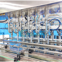 12 buses ligne de production automatique de shampooing vaisselle détergent à lessive bouteille de savon liquide remplissage et scellage machine de capsulage