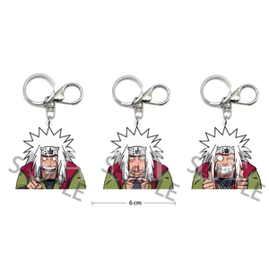 3D Motion Anime Keychain Non Toxic