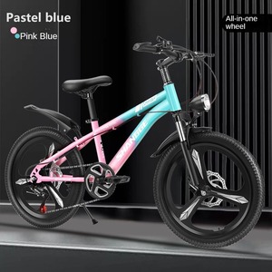 Bicicleta de Montaña de Acero Ultraligera para Niños de 6 a 12 Años, con Velocidades Variables, 8 Velocidades, Frenos de Disco, Horquilla con Suspensión, para Niños y Niñas - Product Image 3