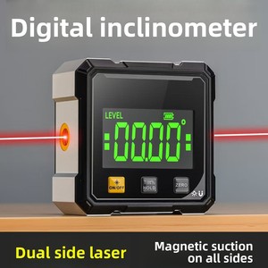 Niveau numérique en aluminium <span class=keywords><strong>vert</strong></span> de haute précision pour mesurer les angles horizontaux, les angles d'inclinaison, les pentes, <span class=keywords><strong>laser</strong></span> électronique - Product Image 4