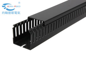 Conducto de dedo de ranura abierta para escritorio, bandeja de gestión de Cable de Raceway, YORH-PEEO, venta directa de fábrica, PXC - Product Image 4