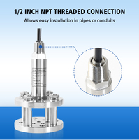 Capteur de niveau submersible Holykell IP68 4-20mA RS485, transmetteur hydrostatique de liquide pour pétrole brut et eau boueuse