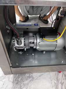 <span class=keywords><strong>Four</strong></span> électrique 3 étages 9 plateaux pour boulangerie, pain, <span class=keywords><strong>pizza</strong></span> avec extérieur en acier inoxydable et intérieur en plaque d'aluminium - Product Image 3