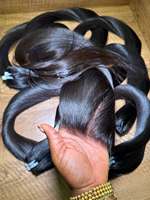 Extensiones de Cabello de Doble Trama de un Solo Donante, Cabello Rizado Vietnamita, Birmano, Indio y Camboyano, Paquetes de Extensiones de Cabello