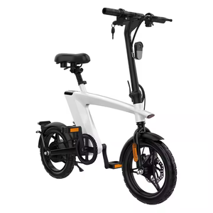 Vélo électrique pliable et usagé de 14 "en alliage d'aluminium avec moteur de moyeu arrière et batterie au lithium 36V-<span class=keywords><strong>Prix</strong></span> - Product Image 3