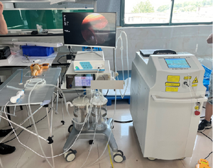 Peralatan Laser Holmium urologi, alat Laser Holmium 100W/120W/150W untuk pemancung operasi batu urologi bedah - Product Image 5